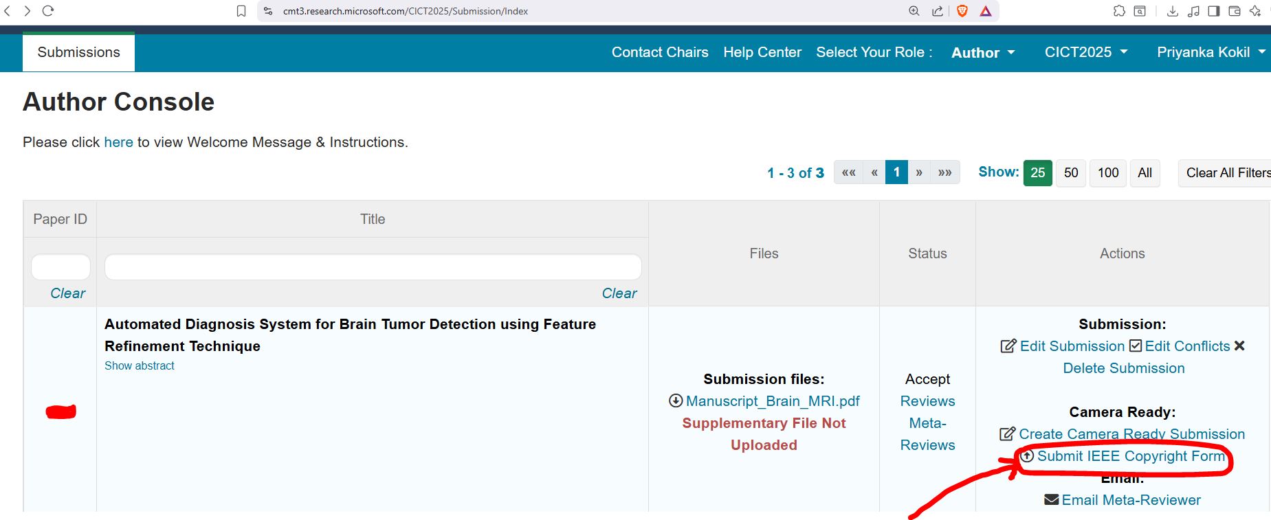 Microsoft CMT Portal Step1