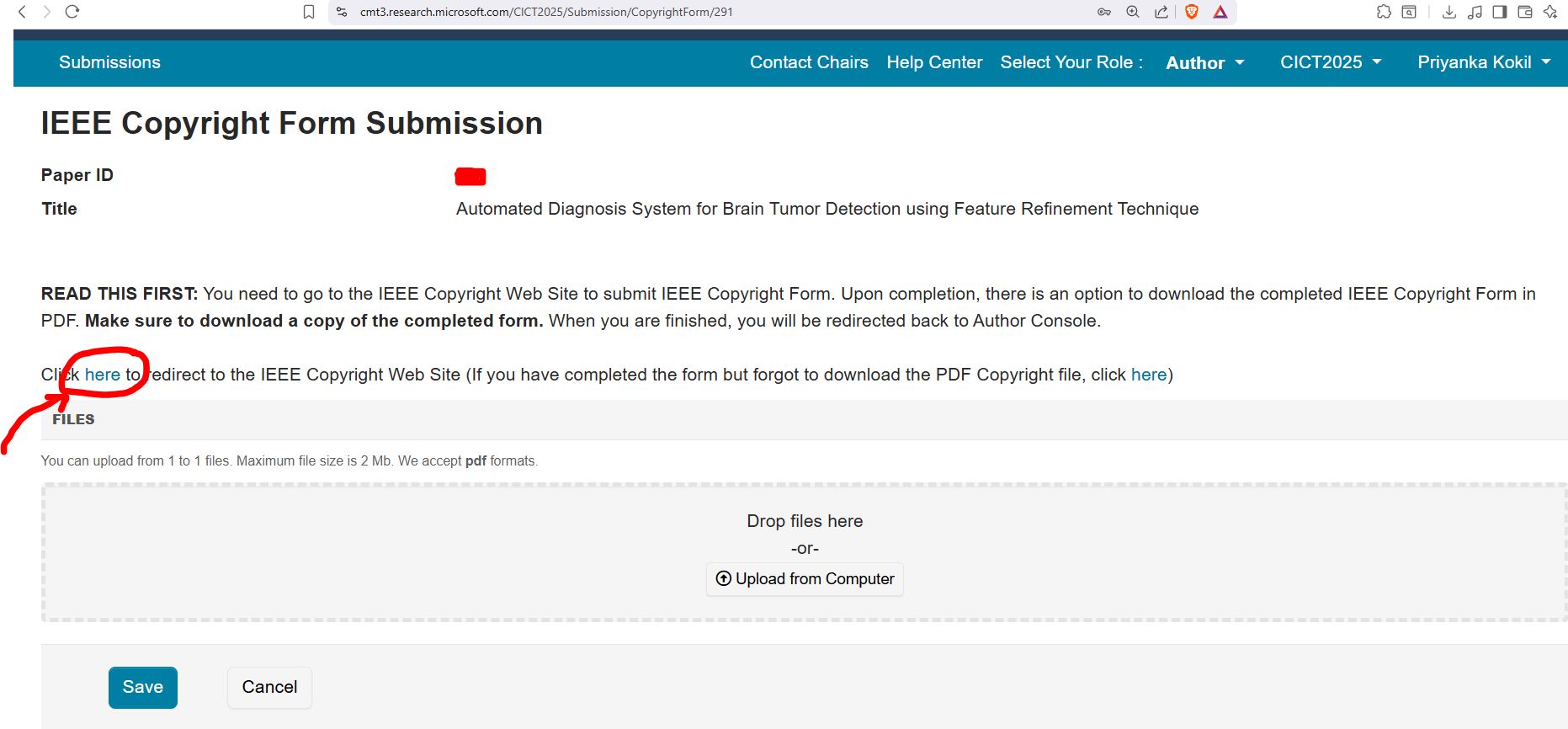 Microsoft CMT Portal Step2